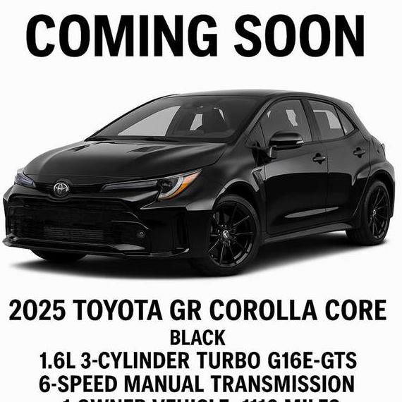 TOYOTA GR COROLLA 2025 JTNABAAE4SA019030 image